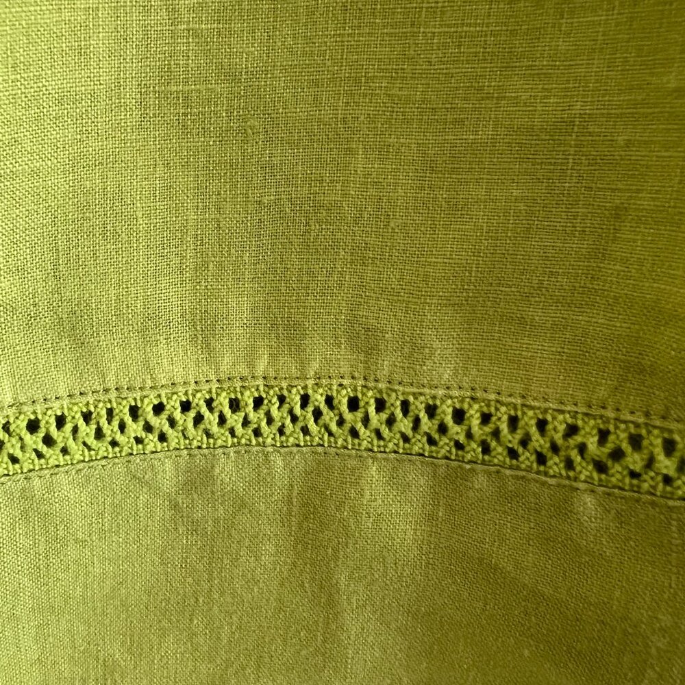 Parisian Works tunic top 100% Linen Size XL - Picture 5 of 7